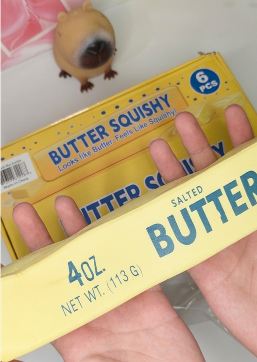 The Ultra-Slow Rising Butter Stick Squishy