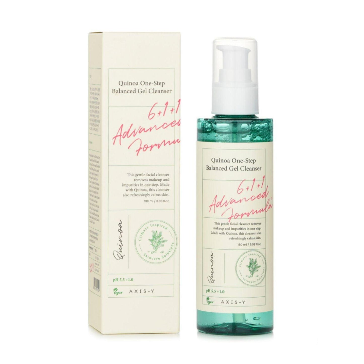 AXIS-Y Quinoa One Step Balanced Gel Cleanser 180ml - K-ESSENCE Canada; Korean Cosmetics Canada