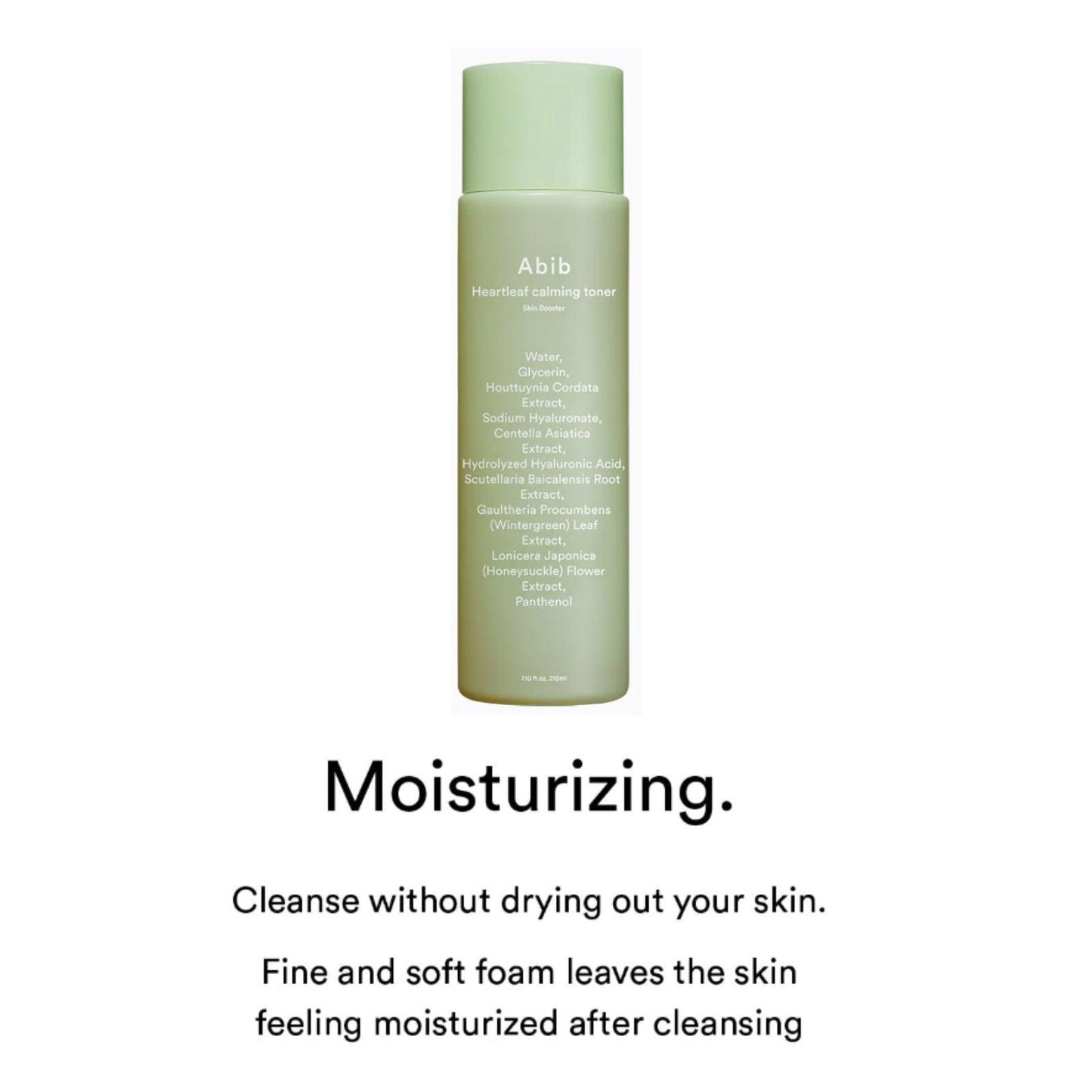 Abib Heartleaf calming toner Skin booster 200ml - K-ESSENCE Canada; Korean Cosmetics Canada
