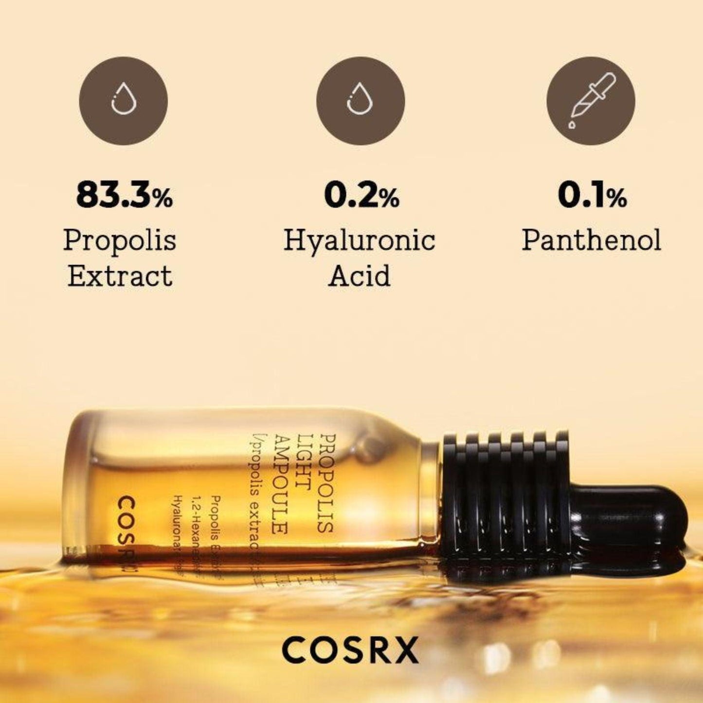 COSRX Full Fit Propolis Light Ampoule - K-ESSENCE Canada; Korean Cosmetics Canada