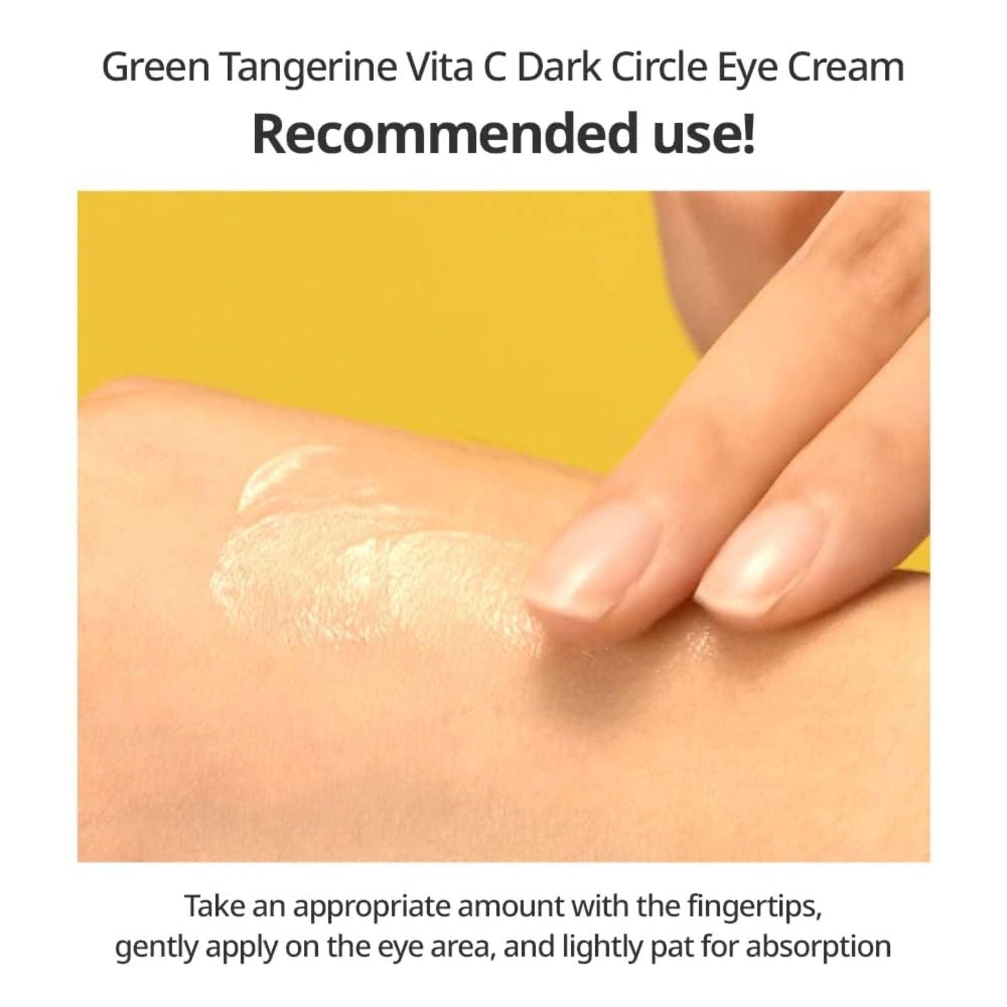 goodal Green Tangerine Vita C Dark Circle Eye Cream - K-ESSENCE Canada; Korean Cosmetics Canada