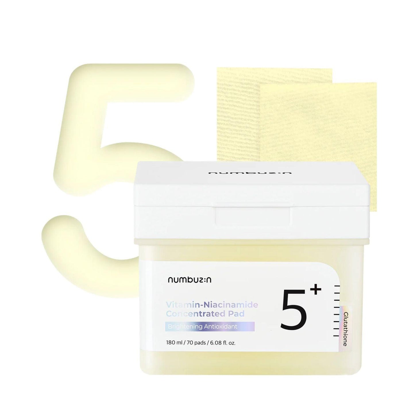 numbuzin No.5 Vitamin-Niacinamide Concentrated Pad 70pads - K-ESSENCE Canada; Korean Cosmetics Canada