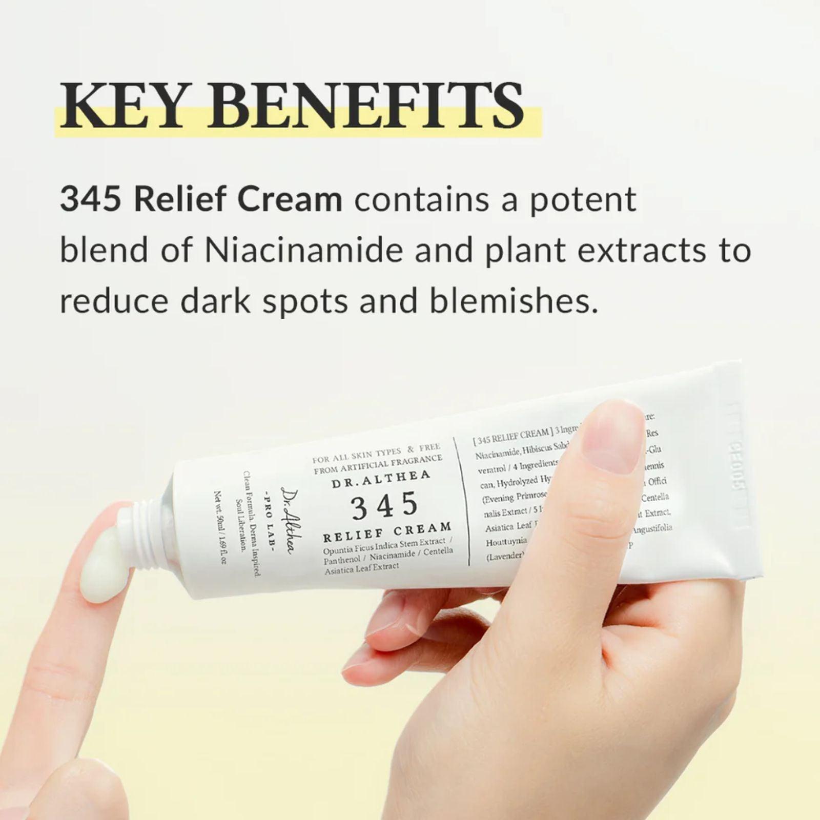 Dr.Althea 345 Relief Cream 50ml - K-ESSENCE
