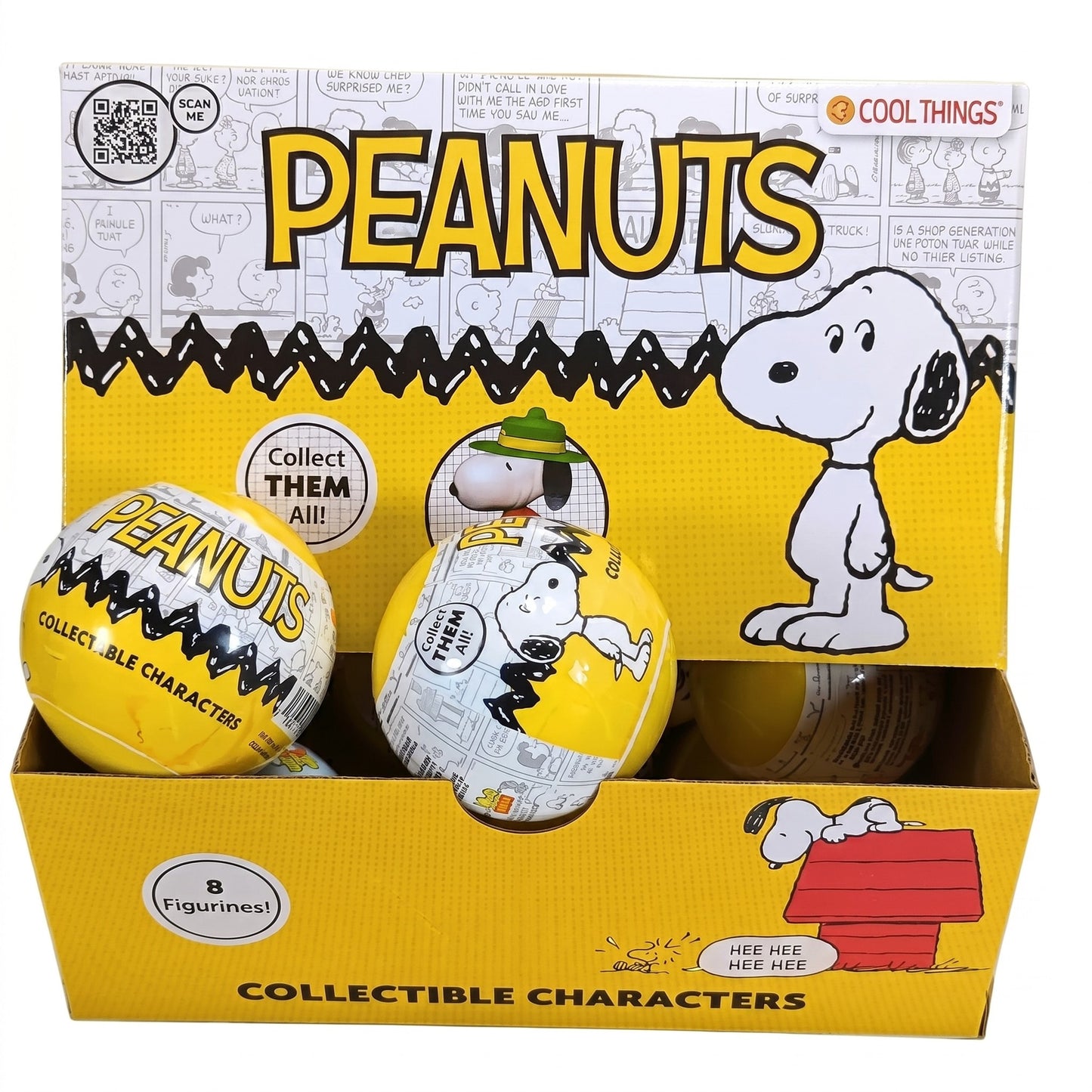 Snoopy Mini Figurine Capsule Toy – 8 Styles