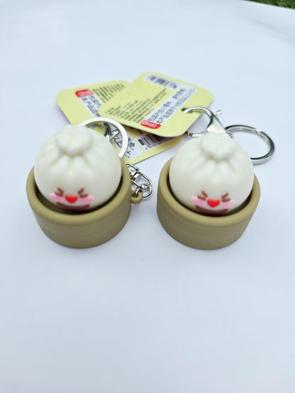 Dumpling Clicker Keychain