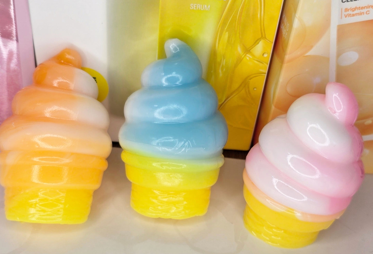 Swirl Ice Cream Taba Squishy