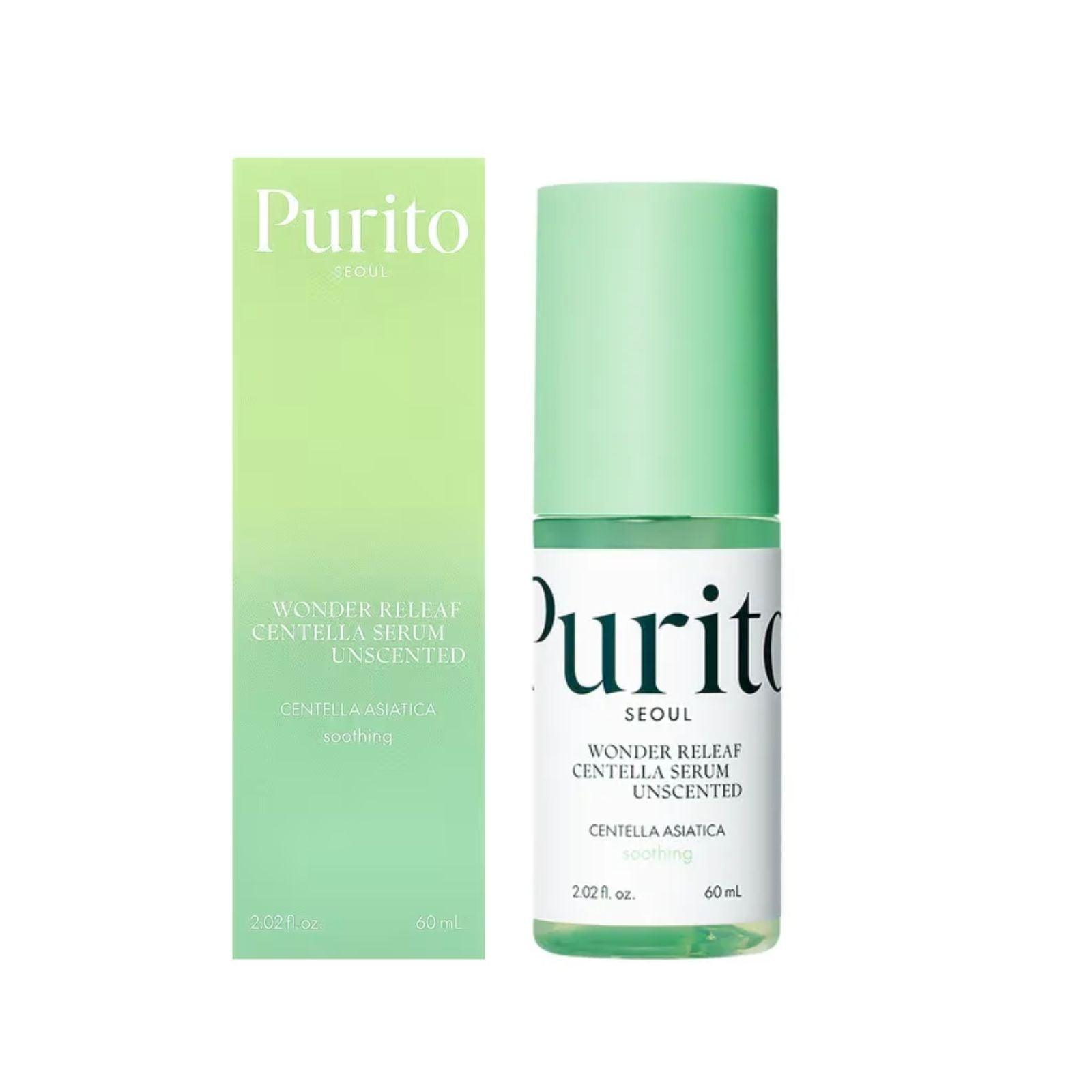 Purito Seoul Wonder Releaf Centella Unscented Serum 60ml - K-ESSENCE Canada; Korean Cosmetics Canada