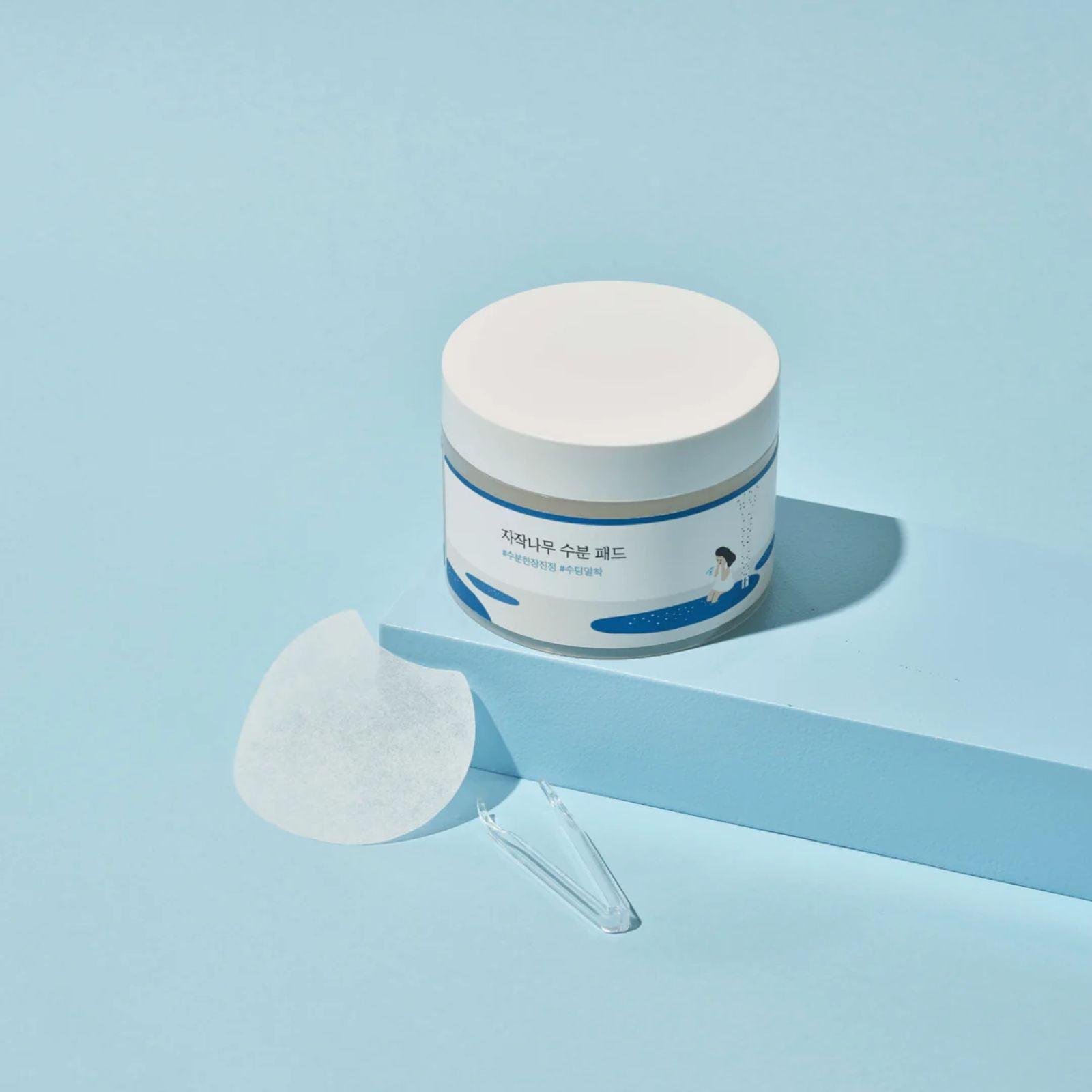 ROUND LAB Birch Juice Moisturizing Pads 150ml 80pads - K-ESSENCE Canada; Korean Cosmetics Canada