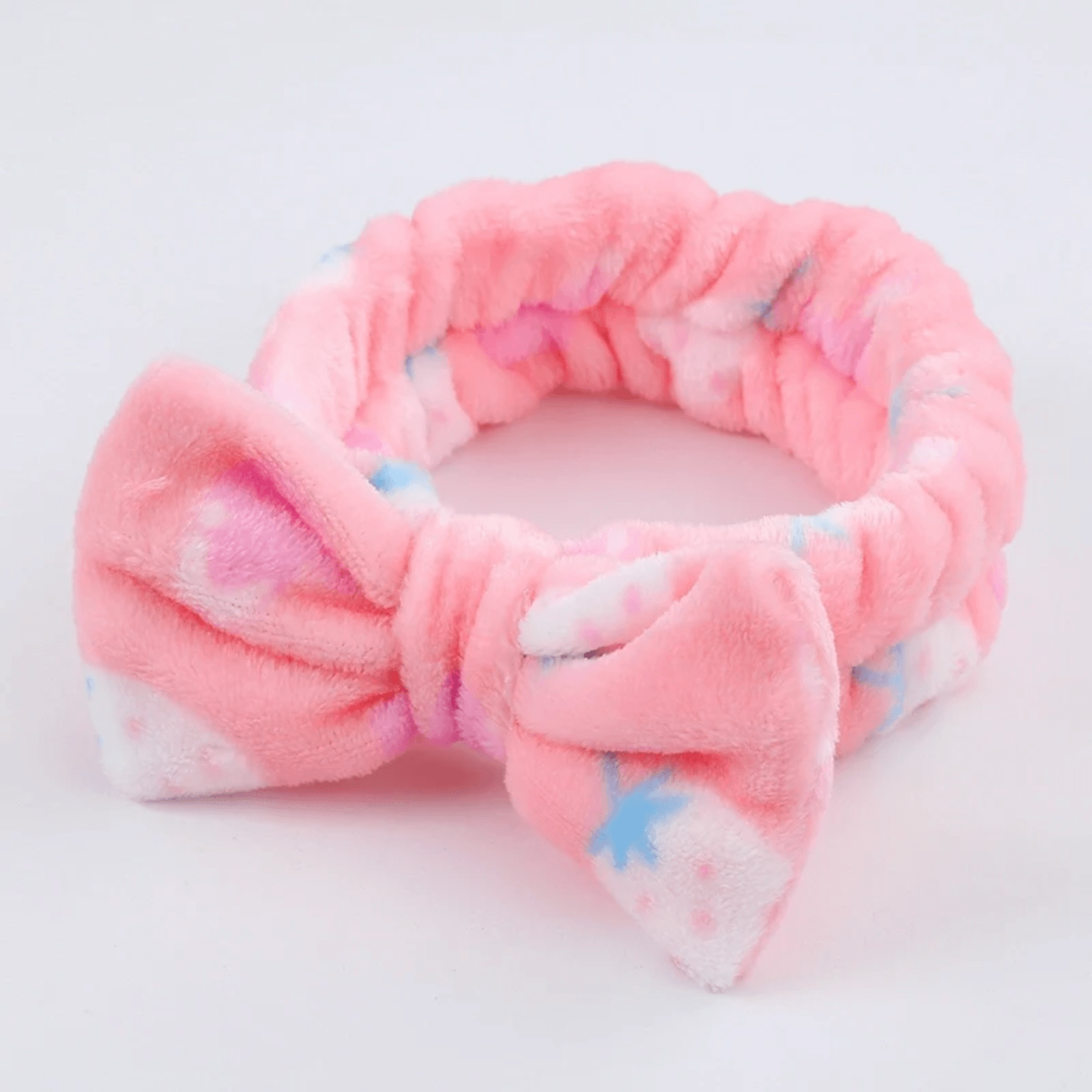 Spa Headband Unisex Bow Knot Leopard - K-ESSENCE Canada; Korean Cosmetics Canada