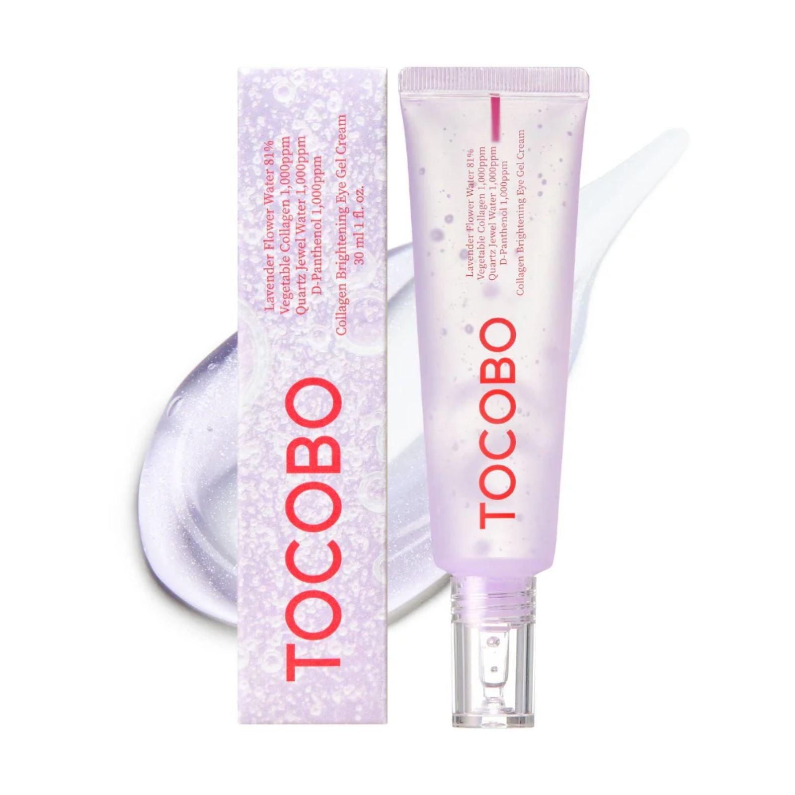 TOCOBO Collagen Brightening Eye Gel Cream 30ml - K-ESSENCE Canada; Korean Cosmetics Canada