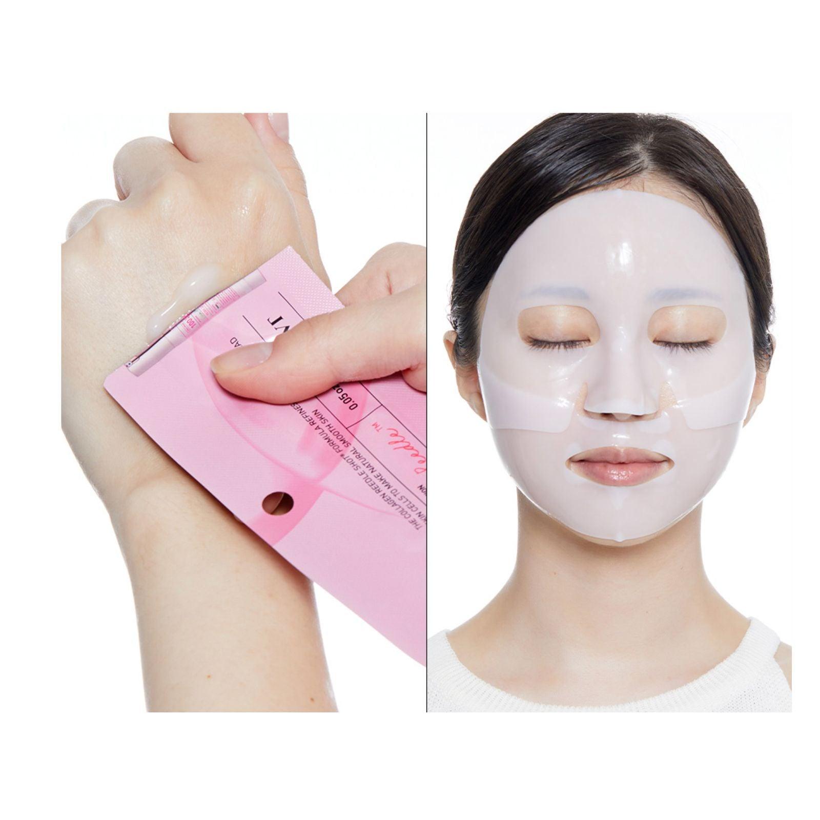 VT Collagen Reedle Shot 100 2-Step Hydrogel Mask - K-ESSENCE Canada; Korean Cosmetics Canada
