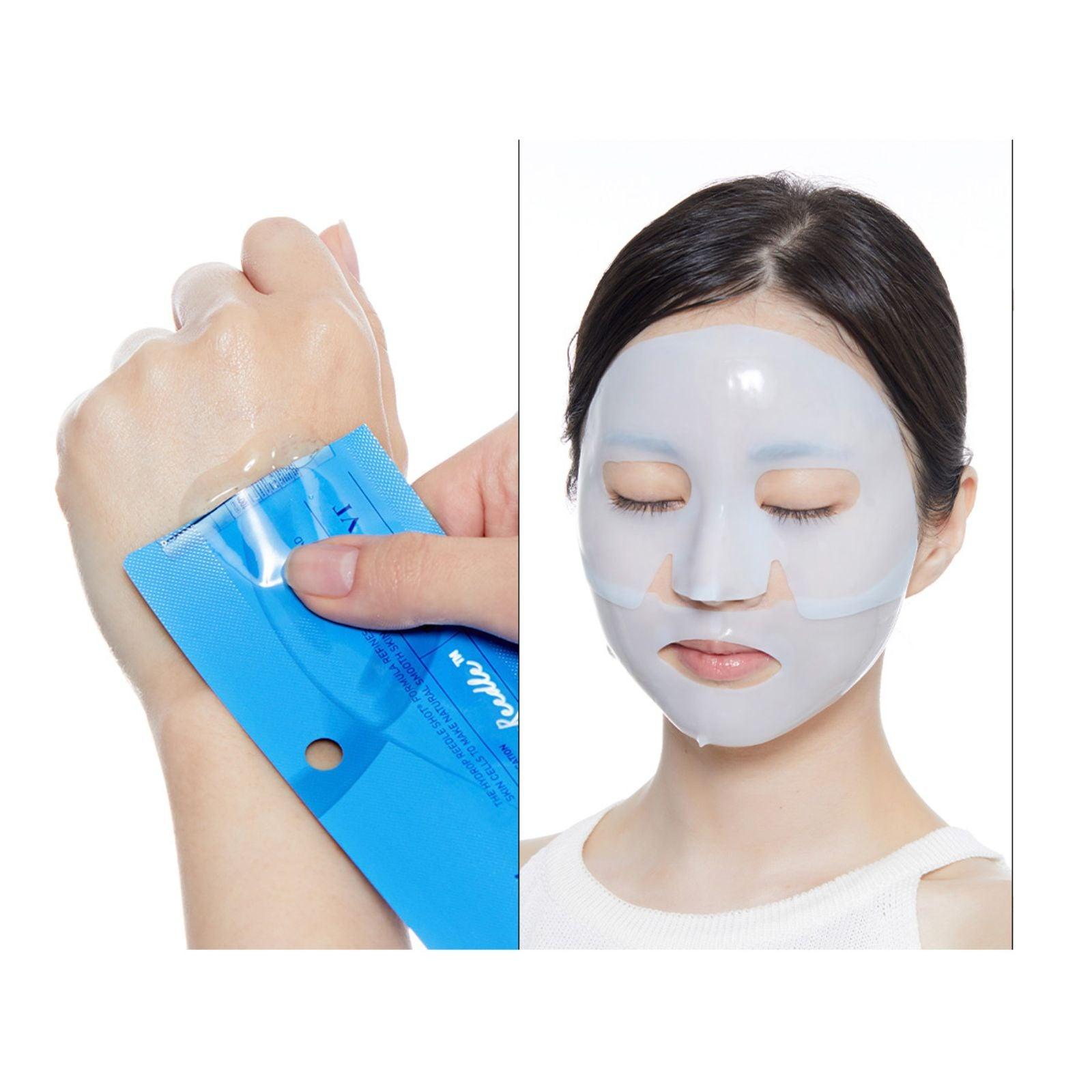 VT Hydrop Reedle Shot 100 2-Step Hydrogel Mask - K-ESSENCE Canada; Korean Cosmetics Canada