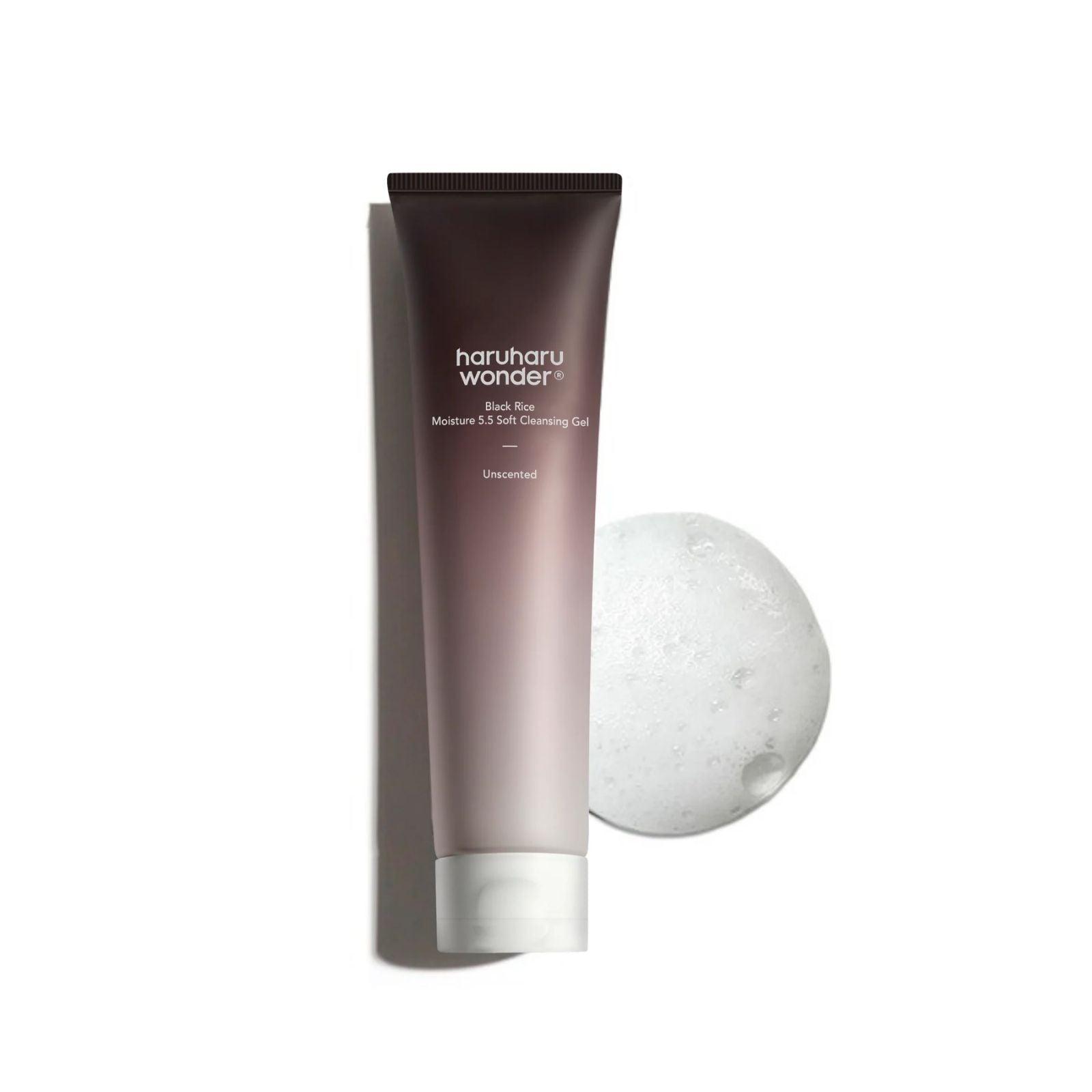 haruharu wonder Black Rice Moisture 5.5 Soft Cleansing Gel - K-ESSENCE Canada; Korean Cosmetics Canada