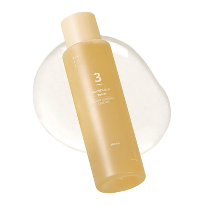 numbuzin No.3 Super Glowing Essence Toner 200ml - K-ESSENCE Canada; Korean Cosmetics Canada